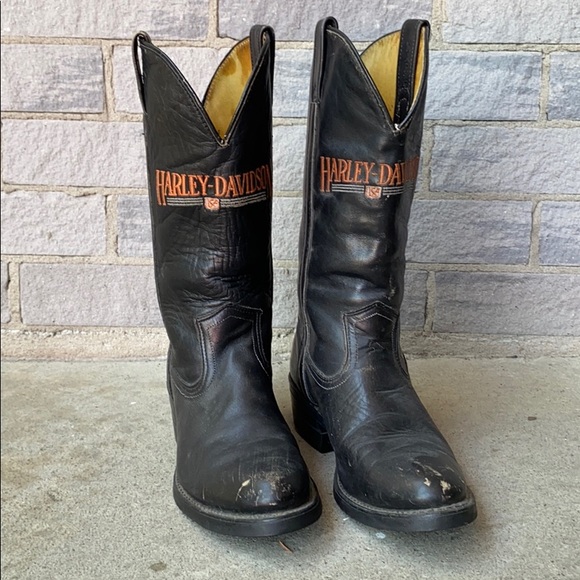Harley Davidson riding boots - Picture 2 of 10